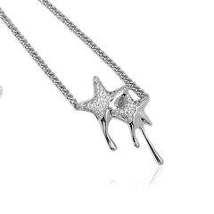 MELTED STAR PENDANT Halsband