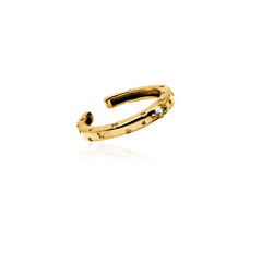 BEAR SKELETON STAR RING