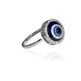 QUEEN BI - EYE OF PROTECTION RING Blue