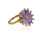 QUEEN BI - STAR GUIDANCE RING Violet Purple