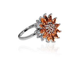 QUEEN BI - STAR GUIDANCE RING Orange