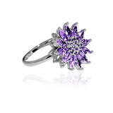 QUEEN BI - STAR GUIDANCE RING Violet Purple