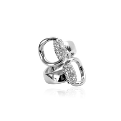 HORSEBIT BULKY SPARKLE RING