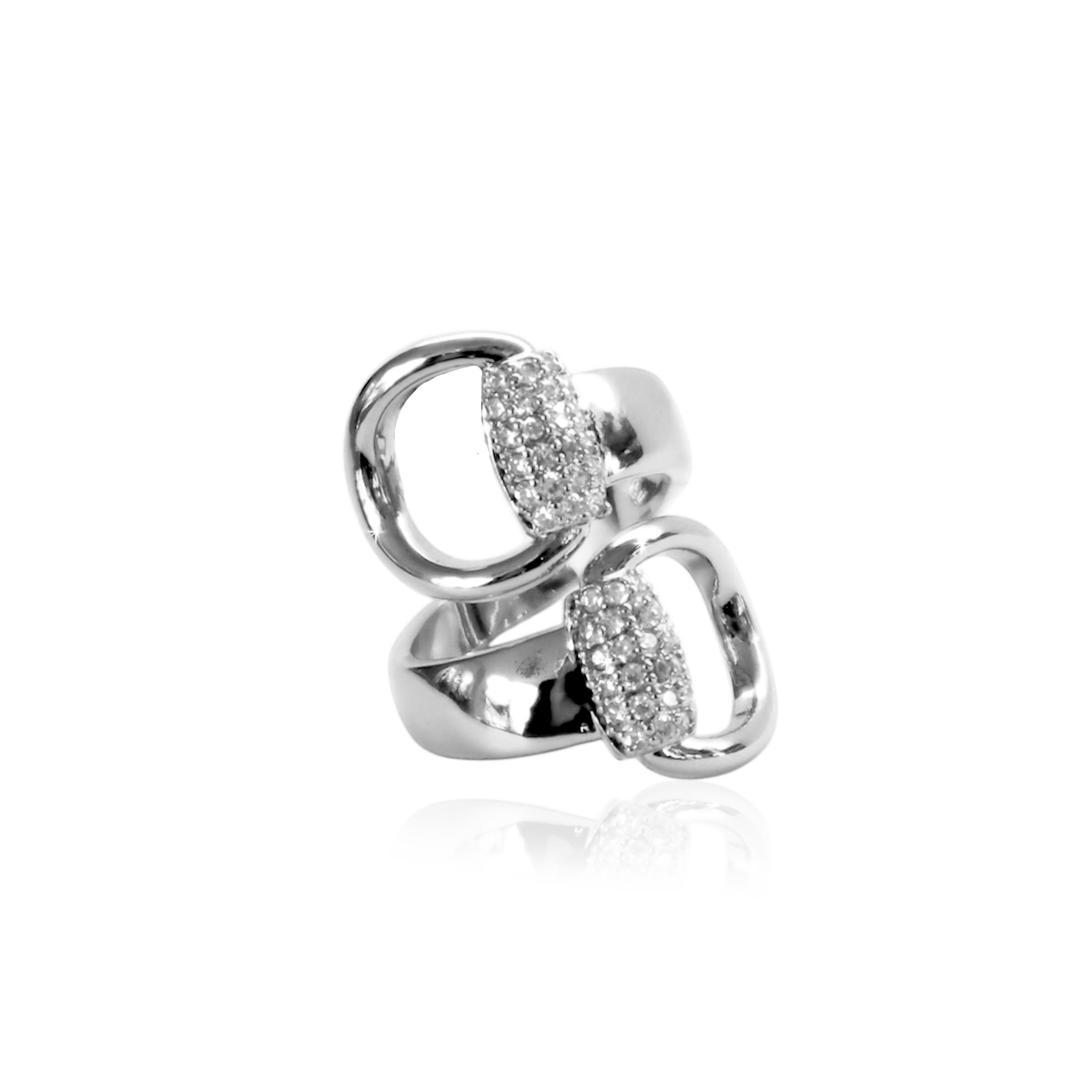 HORSEBIT BULKY SPARKLE RING