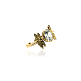 DRAGONFLY REBORN CRYSTAL RING
