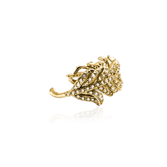 FROSTED FEATHER Ring