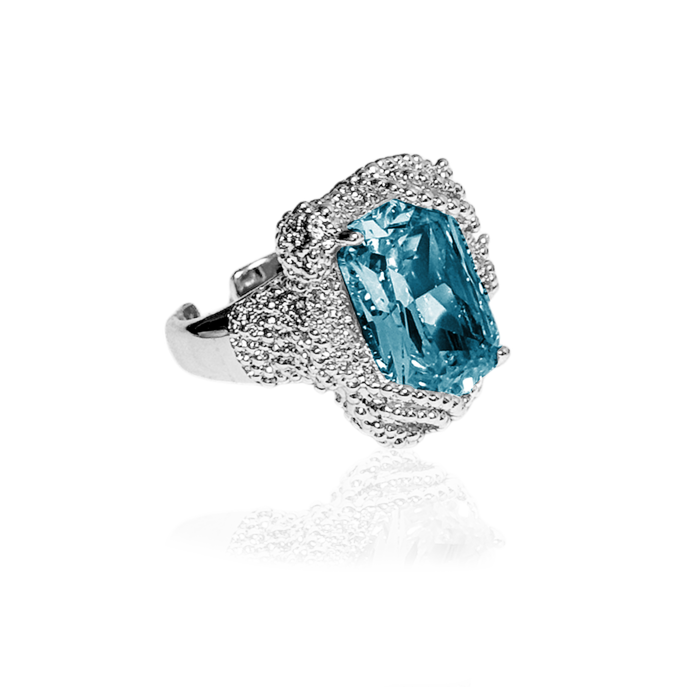 ICON EDIT RING - Aegen Blue (Förväntad leverans v.26)