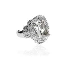 ICON EDIT RING - Vit
