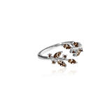 MULTI WING Ring - Brun