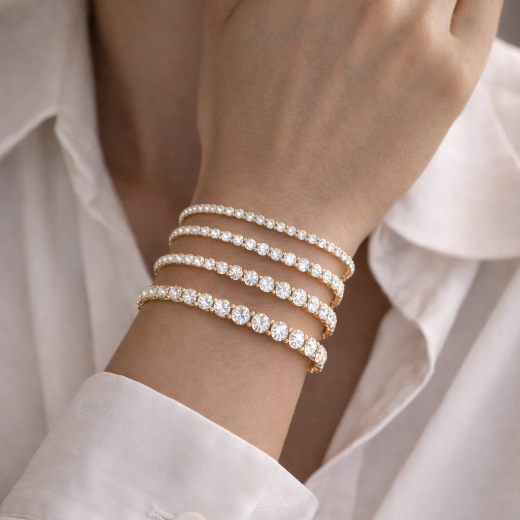 TENNIS CRYSTAL BRACELET 4MM