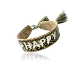 WOVEN HAPPY ARMBAND