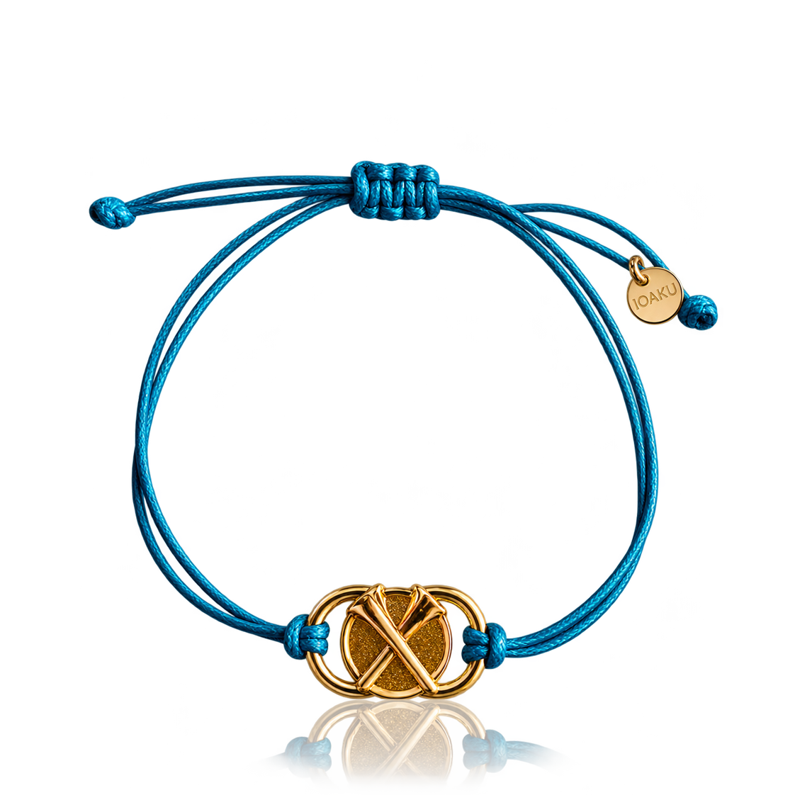 PEG CROSS PLAQUE BRACELET
