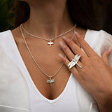 DRAGONFLY DOUBLE HALSBAND