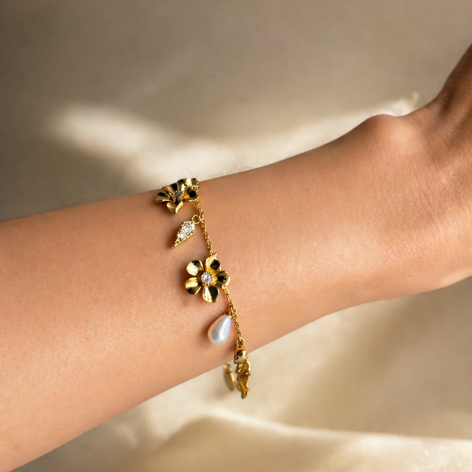 LA FLEUR Chic Armband (Förbeställning - Tidigast Leverans V.22)