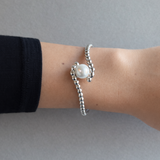 SCULPTURAL PEARL CUFF Armband