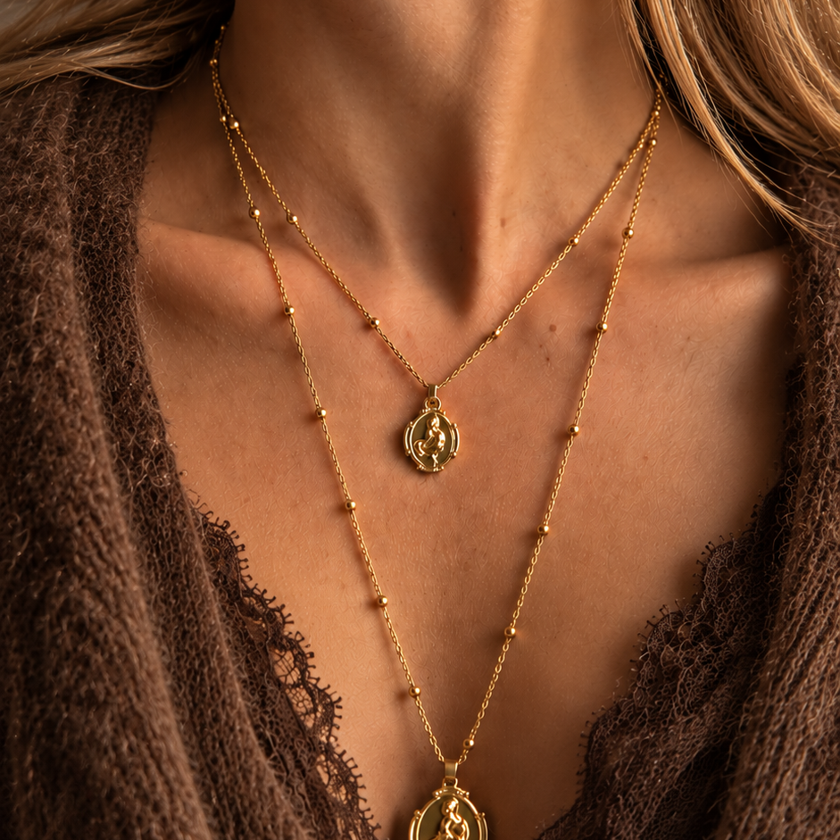 Spirit Animal Twin Halsband