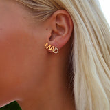 BAD MAD STUD EARRINGS