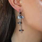 DRAGONFLY REBORN MULTI HOOPS Örhängen