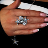 STARLUMEN CRYSTAL MULTI RING