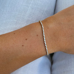 TENNIS CRYSTAL BRACELET 3MM