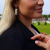 BAD MAD HOOP EARRINGS