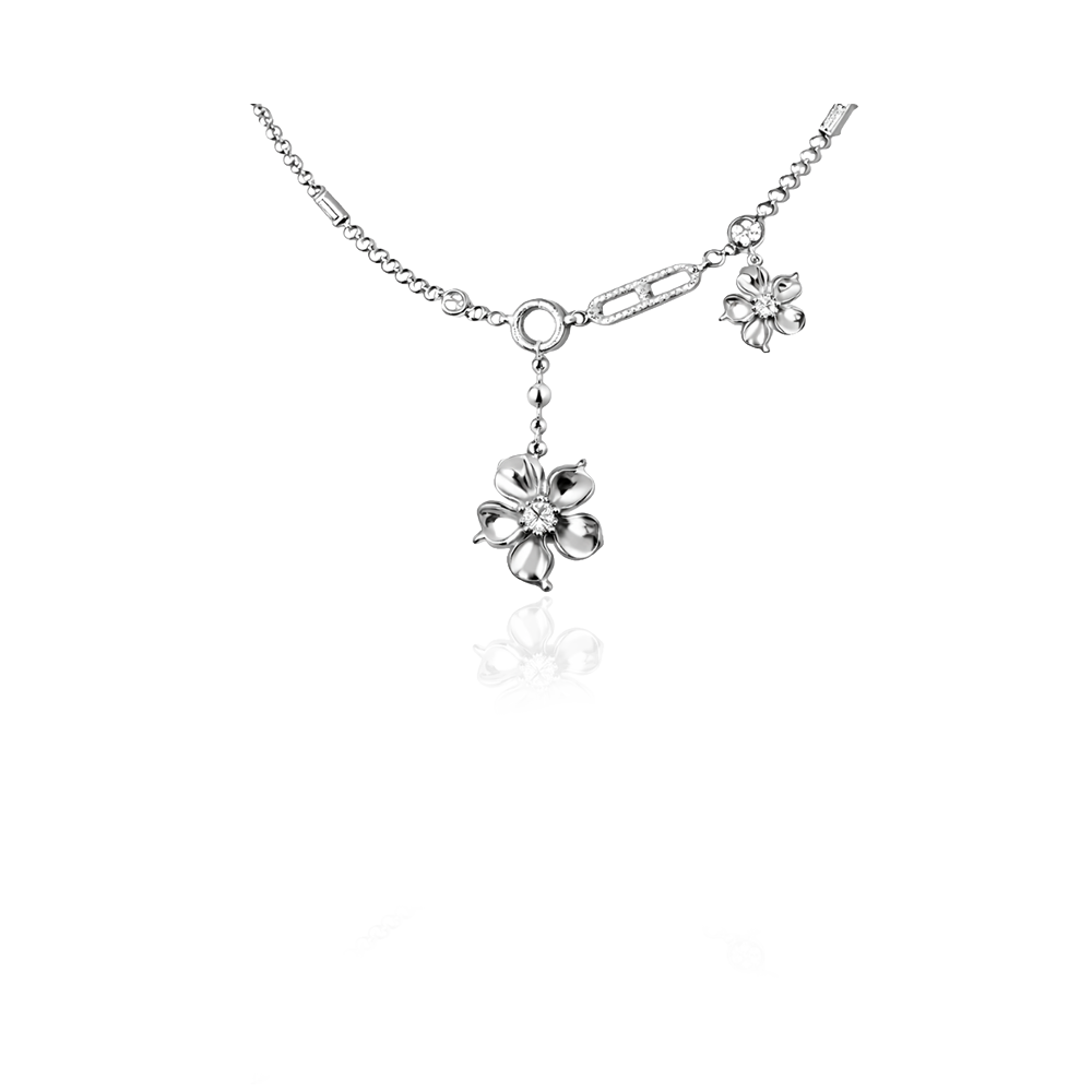 LA FLEUR Detail Halsband 45 cm (Förbeställning - Tidigast Leverans V.22)