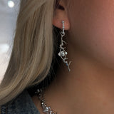 LA PASSION PEARL HOOPS Earrings