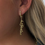 LA PASSION PEARL HOOPS Earrings