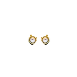 LA PASSION PEARL STUD EARRINGS
