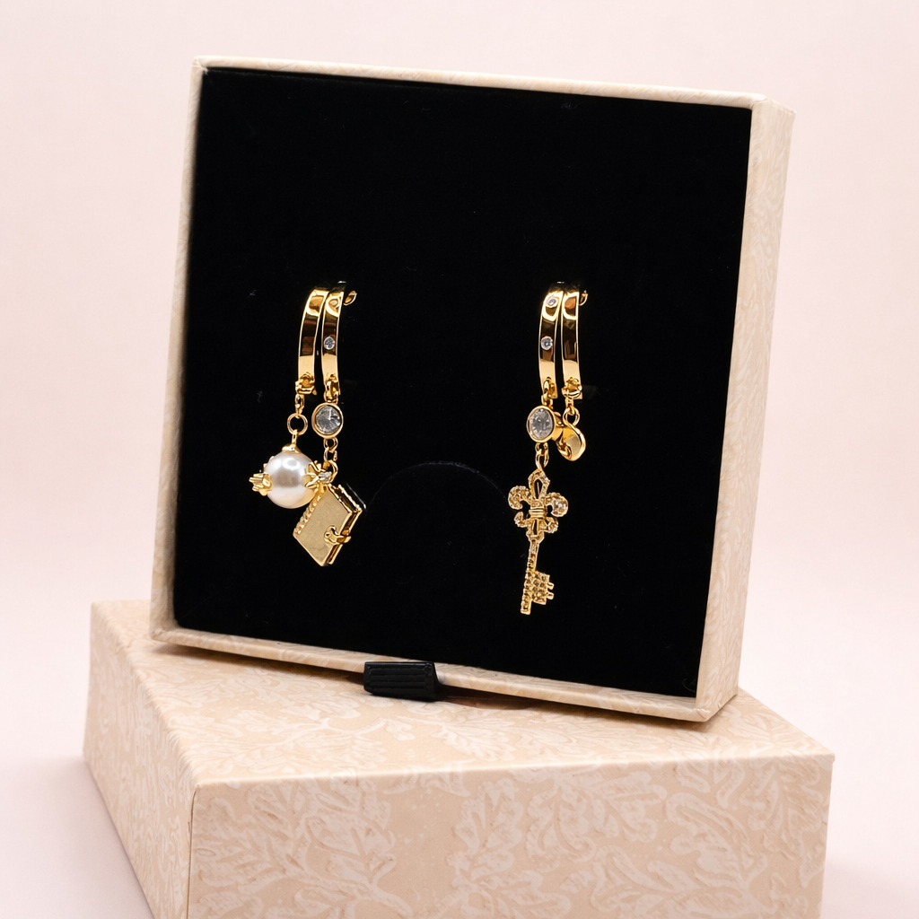 LUCKY CODE LOOP Örhängen