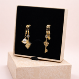 LUCKY CODE LOOP Örhängen - Förbeställning leverans tidigast v. 18