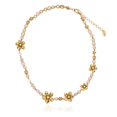 LA FLEUR SIRÈNE GARDEN Halsband Rosa
