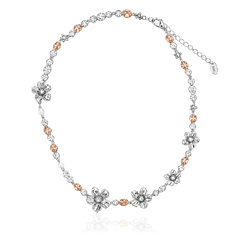 LA FLEUR SIRÈNE GARDEN Halsband Champagne