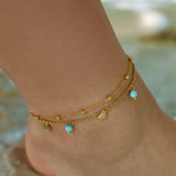 SHELL MULTI Foot Anklet