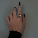 SOLAR ECLIPSE RING Guld