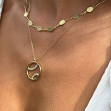 SPARKLE PENDANT TENNIS BALL Halsband 42 cm