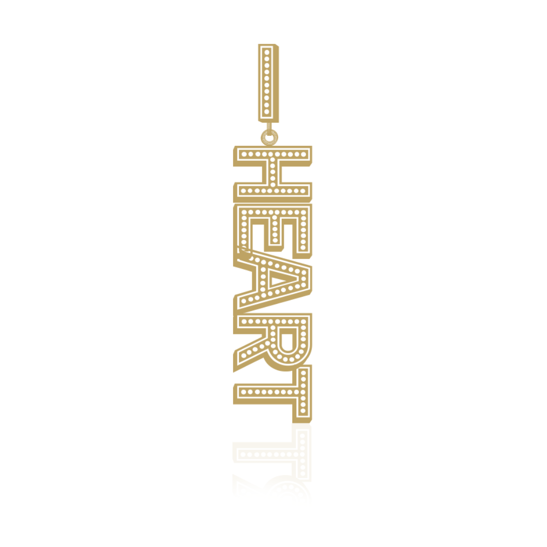 STATEMENT SPARKLE HOOP Earrings - Multiple Words / All are Single
