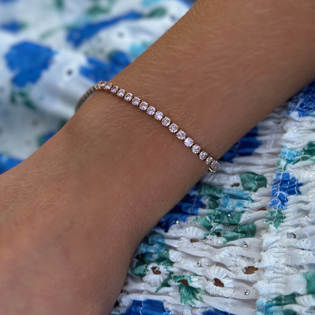 TENNIS CRYSTAL BRACELET 3MM