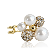 BERRY PEARL PETITE MAXI RING - Förbeställning Leverans v.42