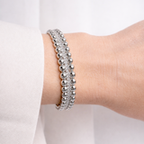 BUBBLE PAVÉ Cuff Armband