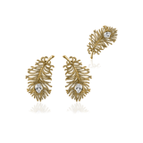 FEATHER ÉLITE Earrings + Brooch Set