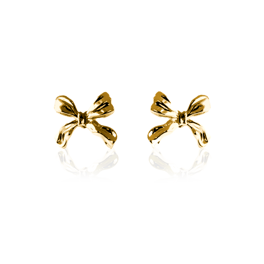 BOW STUD EARRINGS