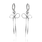 PEARL CRYSTAL HOOP ÖRHÄNGEN