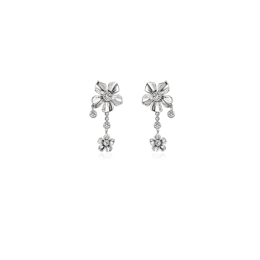 LA FLEUR Detail Stud Örhängen (Förbeställning - Tidigast Leverans V.22)