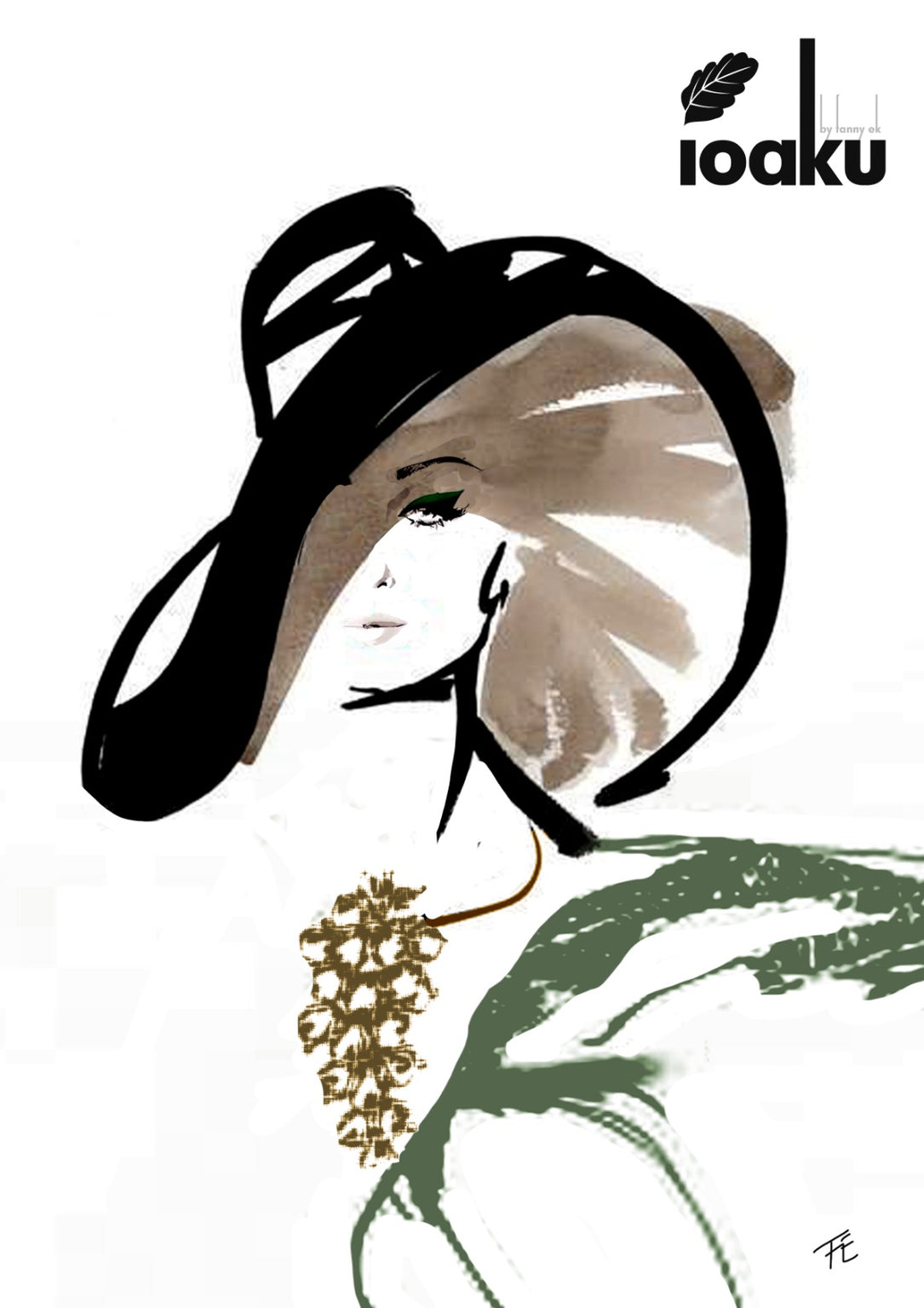 IOAKU By Fanny Ek - Vogue Scandinavia - La Fleur Brooch