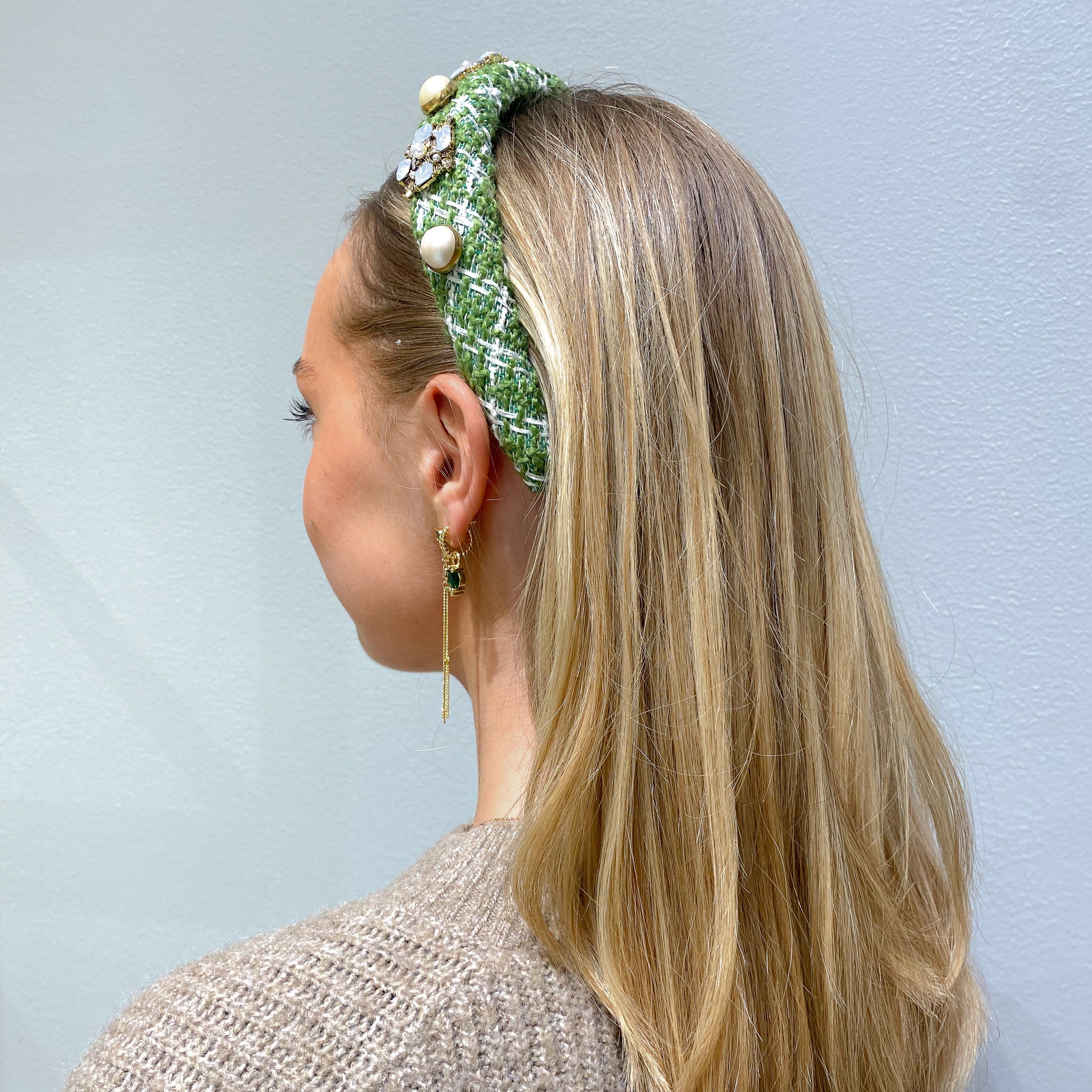 Caroline - Tweed Diadem
