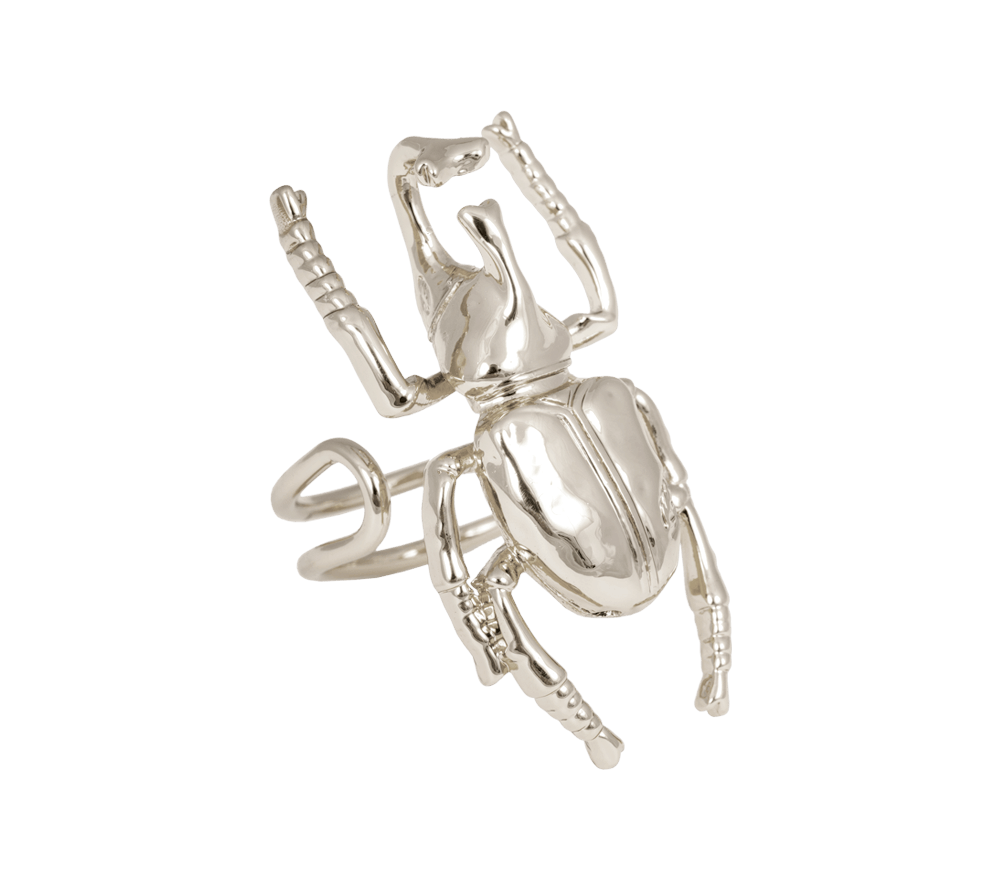 IOAKU-Beetle-ring-silver