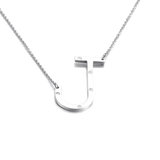 IOAKU-Letter-Necklace-J-Silver