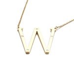 IOAKU-Letter-Necklace-W-Gold