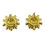 IOAKU-Meteor-stud-earrings-gold-back Gold